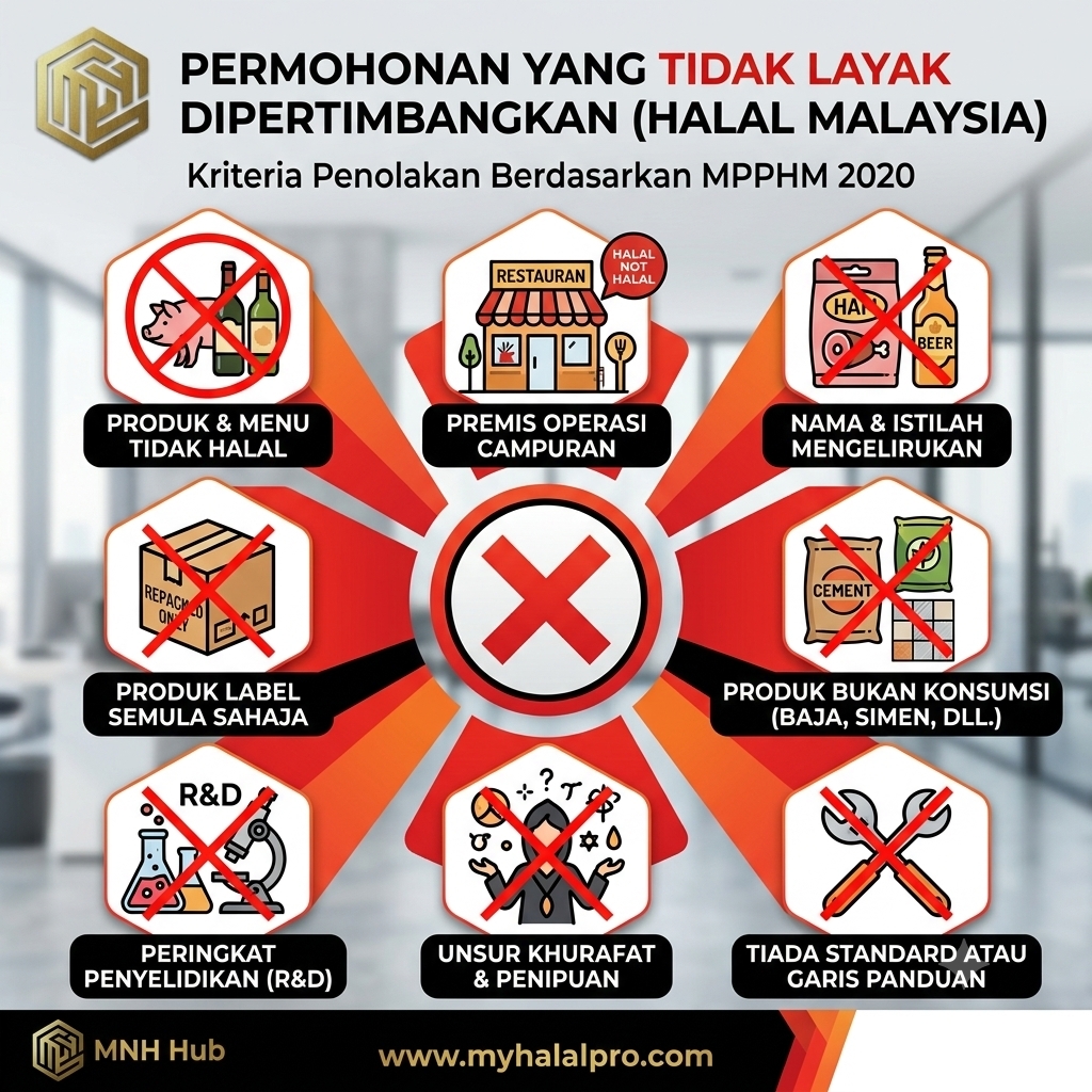 mpphm kategori permohonan yang tidak layak